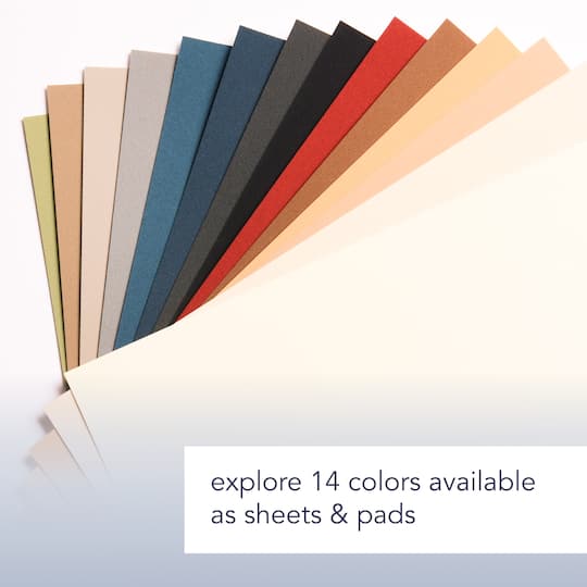Canson® 9.4" x 12.6" Mi-Teintes® Velvet Charcoal Black Pastel Paper Pad